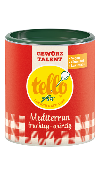 tellofix Gewürz Talent Mediterran 100g